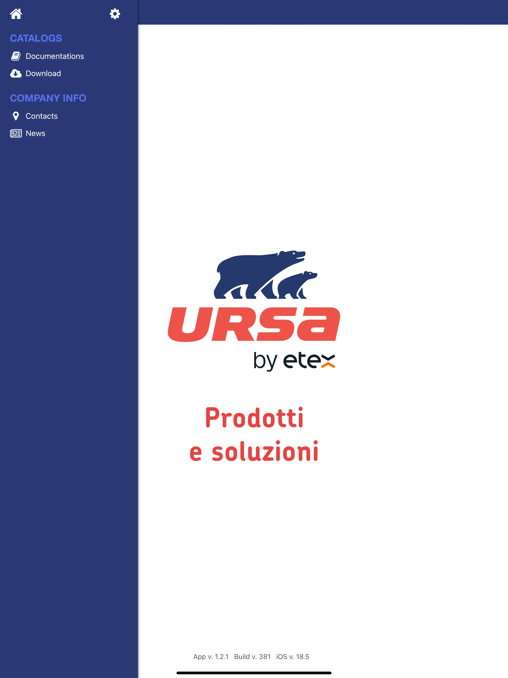 URSA prodotti e soluzioni screenshot